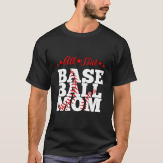 All Star Baseball Mom T Shirt