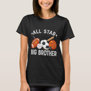 All Star Big Brother på födelsedags Sketch Footbal T Shirt
