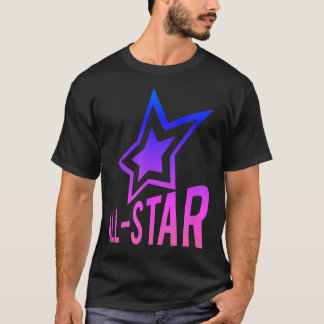 All-Star Flickor Sportspelare T Shirt