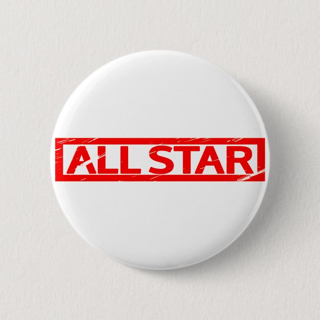 All star Frimärke Knapp (Framsida)