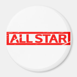 All star Frimärke Magnet