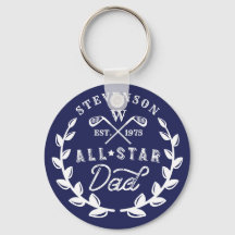 All Star Golfing Pappa Monogram Golf Klubb Vapensk