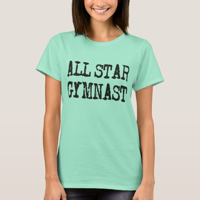 All Star Gymnast Ringer Tee (Framsida)