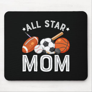 All Star Mamma till födelsedagsgrabben Sketll Fotb Musmatta