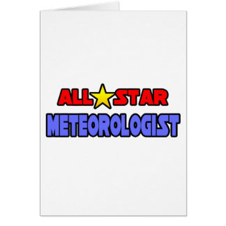 All Star Meteorolog Hälsningskort