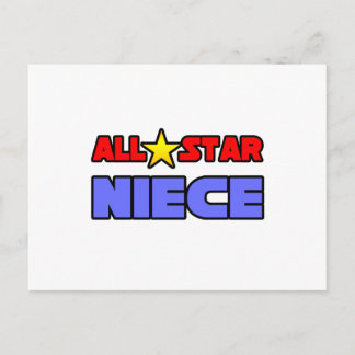 All Star Niece Vykort