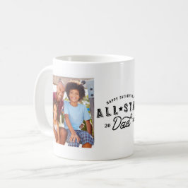 All Star Pappa | Fotofoto lycklig Fars dag Många Kaffemugg