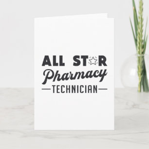 All Star Pharmacy Technician Medicine Kort