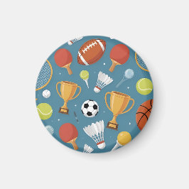 All-Star Sportblandad Party Magnet