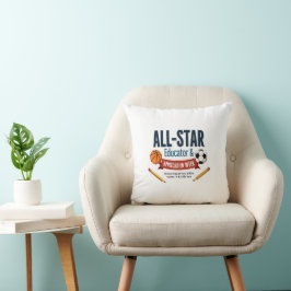 All-Star Utbildare & Personal Tacksamhet Kudde