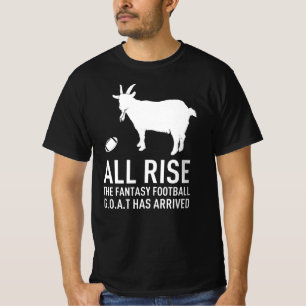 All Stiga upp Fantasy Football GOAT - League Champ T Shirt