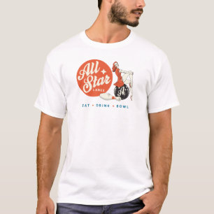 All stjärnabowling tee shirt