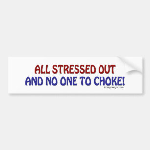 All stressad ut bildekal