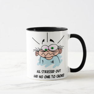 All stressad ut mugg