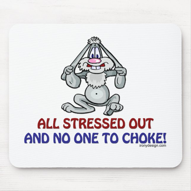 All stressade ut Mousepads Musmatta (Framsidan)