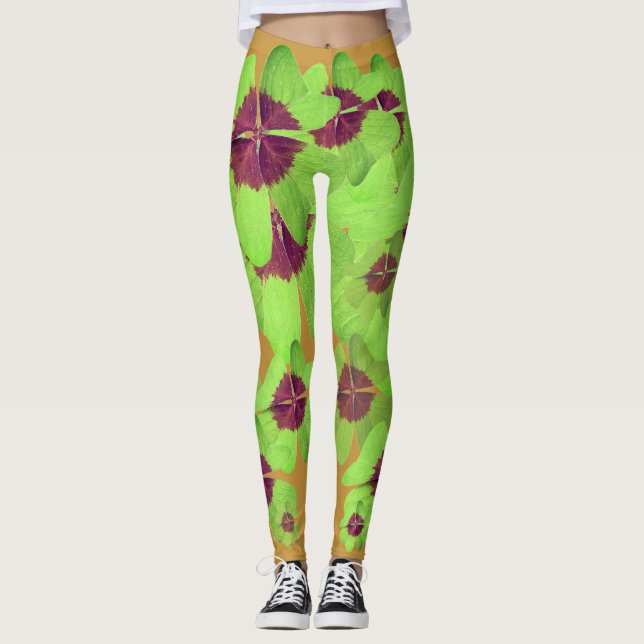 All täckt med tur - komprimering leggings (Framsida)