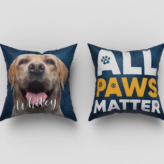 All tass materia anpassningsbar, 2-sidig hund, fot kudde (Skapare uppladdad)