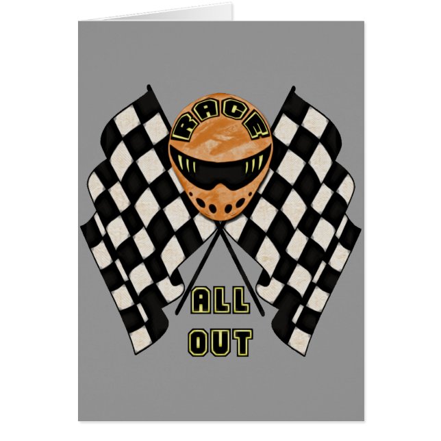 All tävling ut hälsningskort (Framsidan)