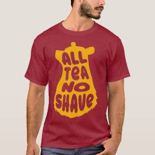 All Tea No Shave Gay Bear Design Premium T Shirt