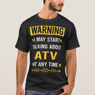All-Terrain Atv Luv Light Utility Fordon Quad T Shirt