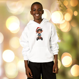 All-Terrain Jul Elf Boy's Hoodie T Shirt