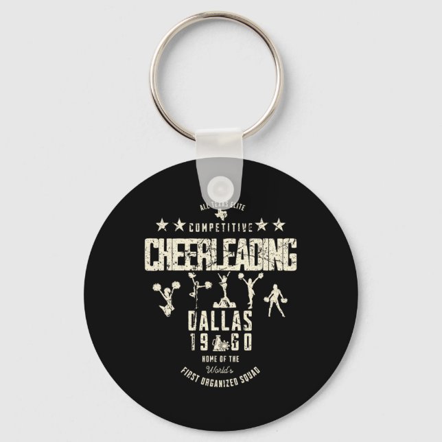 All Texas Elite Competitive Cheerleading Dallas 19 Nyckelring (Framsida)