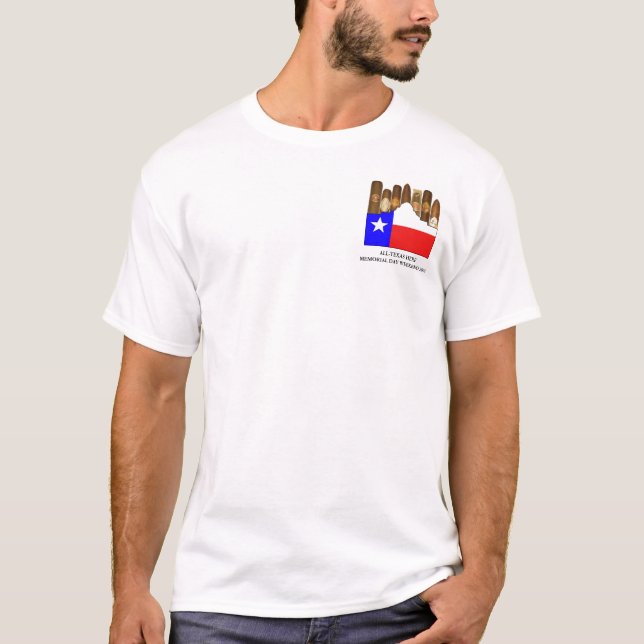 All-Texas minnesdagenHerf T-tröja Tee Shirt (Framsida)