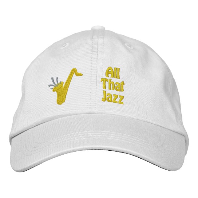 All that Jazz Broderad mössa Keps (Framsida)