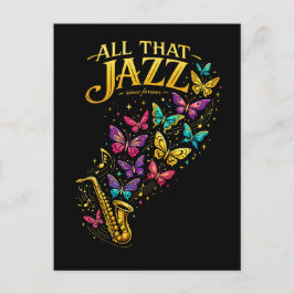 All That Jazz Vykort