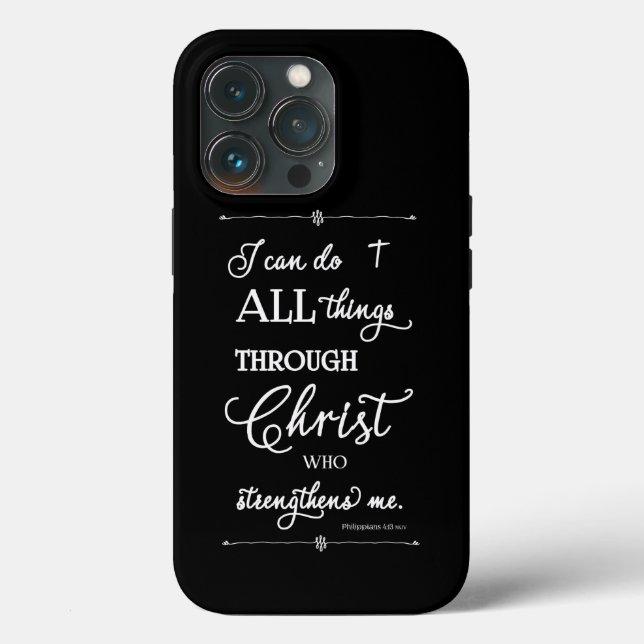 All Things Through Christ - Philippians 4:13  (Baksida )