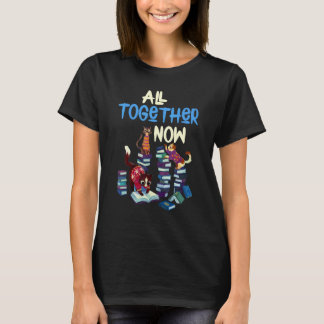 All Together Now Sommarläseprogram 2023 Bok  T Shirt