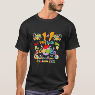 All Together Now Sommarläsning 2023 Bok Barn Katt T Shirt