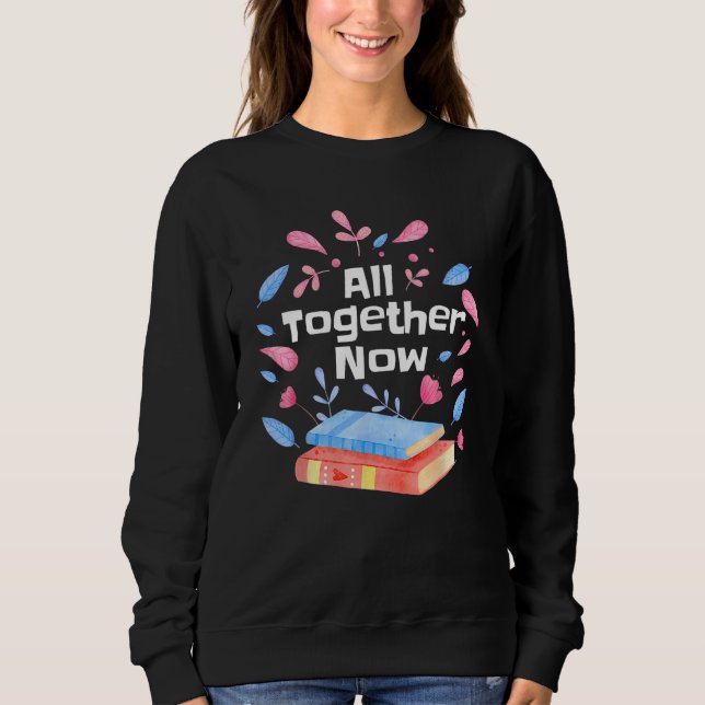 All Together Now Summer Reading Program 2023 Libra T Shirt (Framsida)
