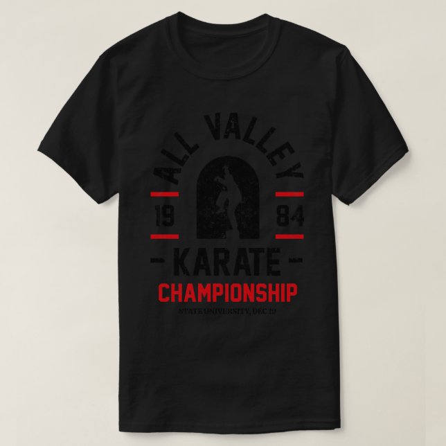 All Valley-mästerskapet Karate Kid T Shirt (Design framsida)