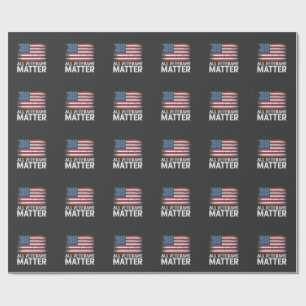 All Veteran Matter American 4:e juli Patriotic Presentpapper