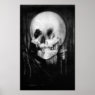 All vintage "är fåfänga" vid C. Allan Gilbert Poster