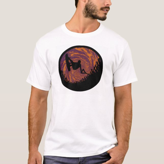 All Wakeboard utformar Tee Shirt (Framsida)