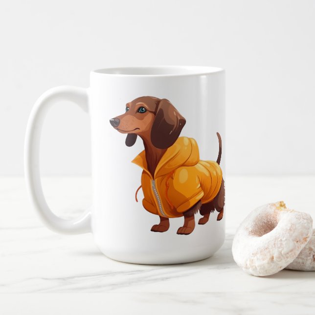All-Weather Friend Sause Hund Mugg (Med munk)