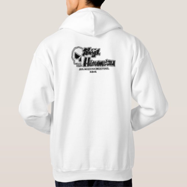 ALL WHO LIVE MUST FALL HOODIE (Baksida)