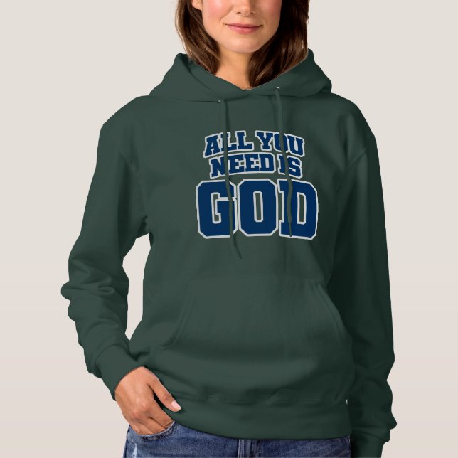 All you need is God T Shirt (Framsida)