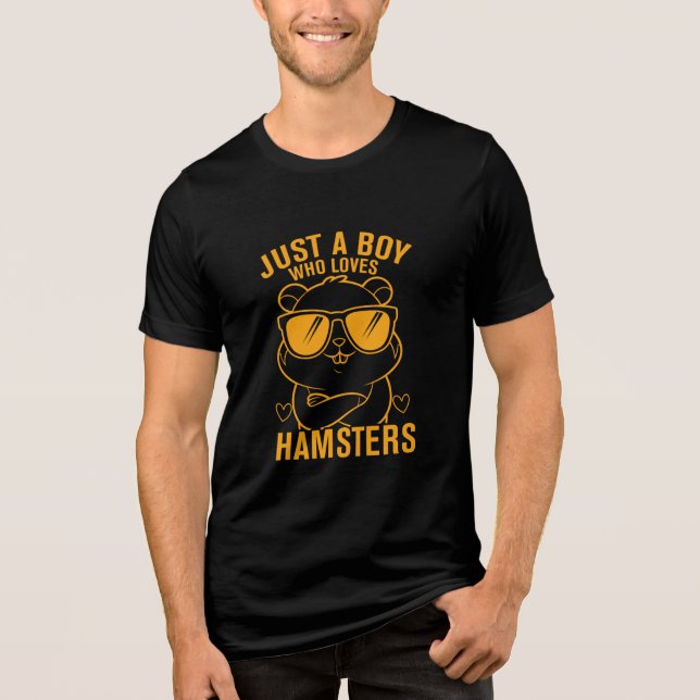 All You Need Is Hamster Love T Shirt (Framsida)