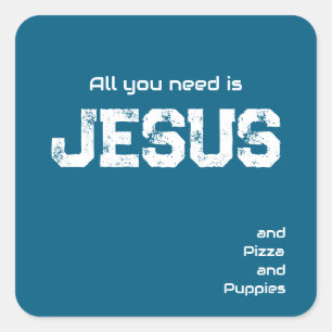 All You Need is Jesus Klistermärke 2