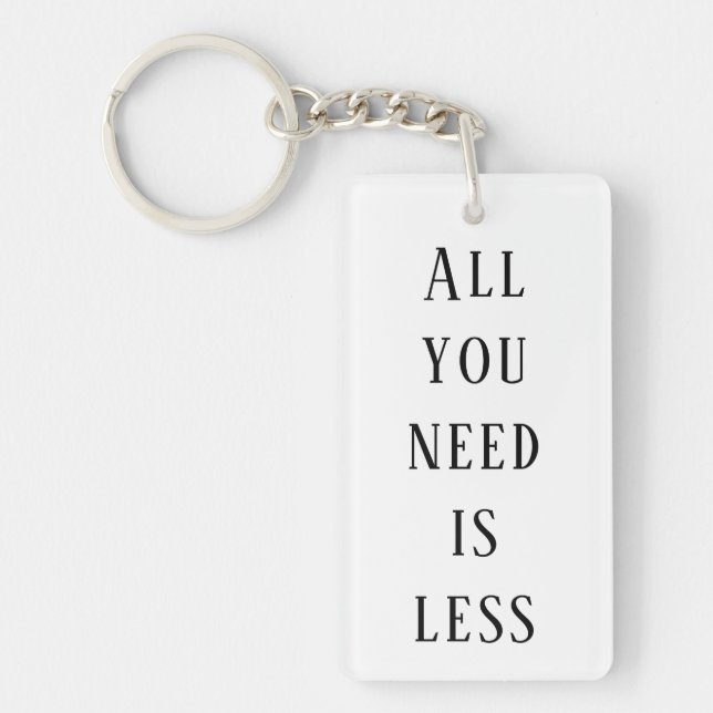 All you need is less (Framsidan)