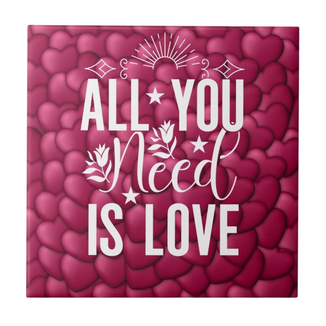 All You Need is Love-20230 Kakelplatta (Framsidan)