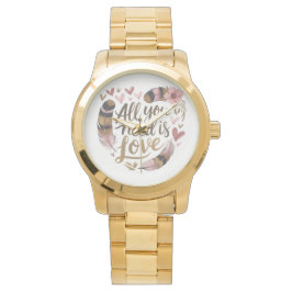 All You Need Is Love – A Gentle Boho Whisper Armbandsur