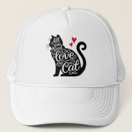 All You need is Love and a Cat Hat Keps