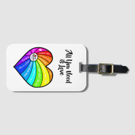 All You Need is Love Bagagebricka