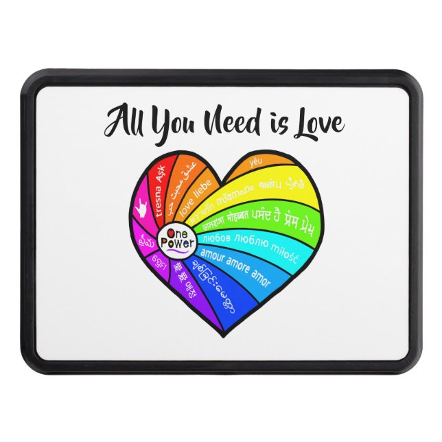 All You Need is Love Dragkroksskydd (Framsidan)