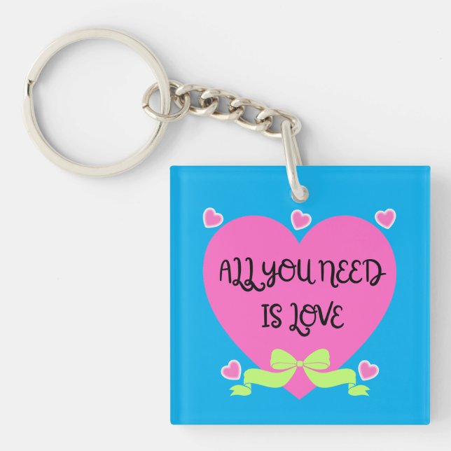 All You Need Is Love – Valentine Heart Design (Framsidan)