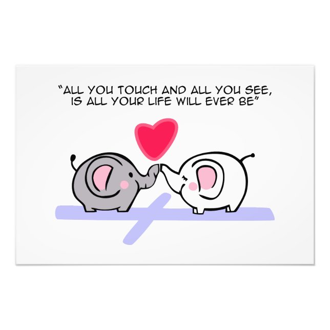 All you touch fototryck (Framsidan)